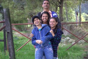 Pastor Andres Zawady and his family