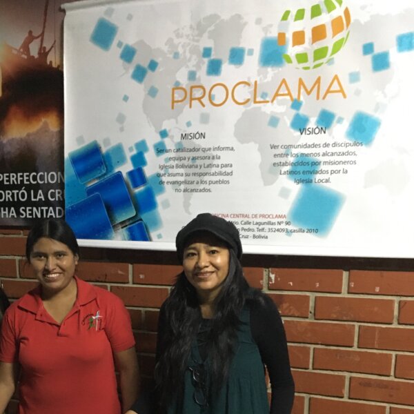 Proclama in Bolivia
