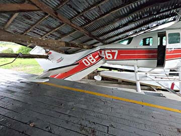 SAMAIR Peru destroyed floatplane