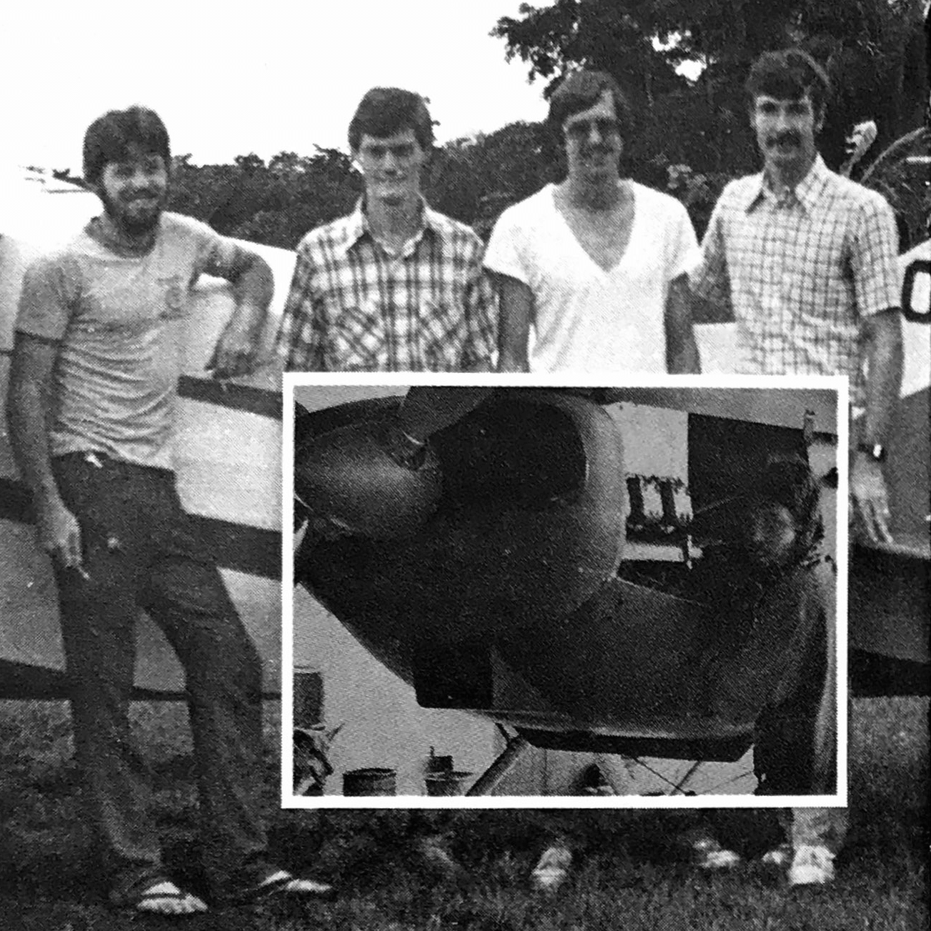 SAMAIR Bolivia 1972 Mark Friesen, Tim Bohl, Dave Simmons, Joe Kemper