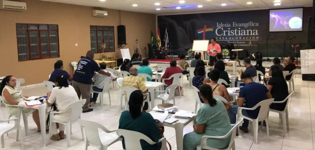 Panorama of the Bible Course in Puerto Suárez, Bolivia